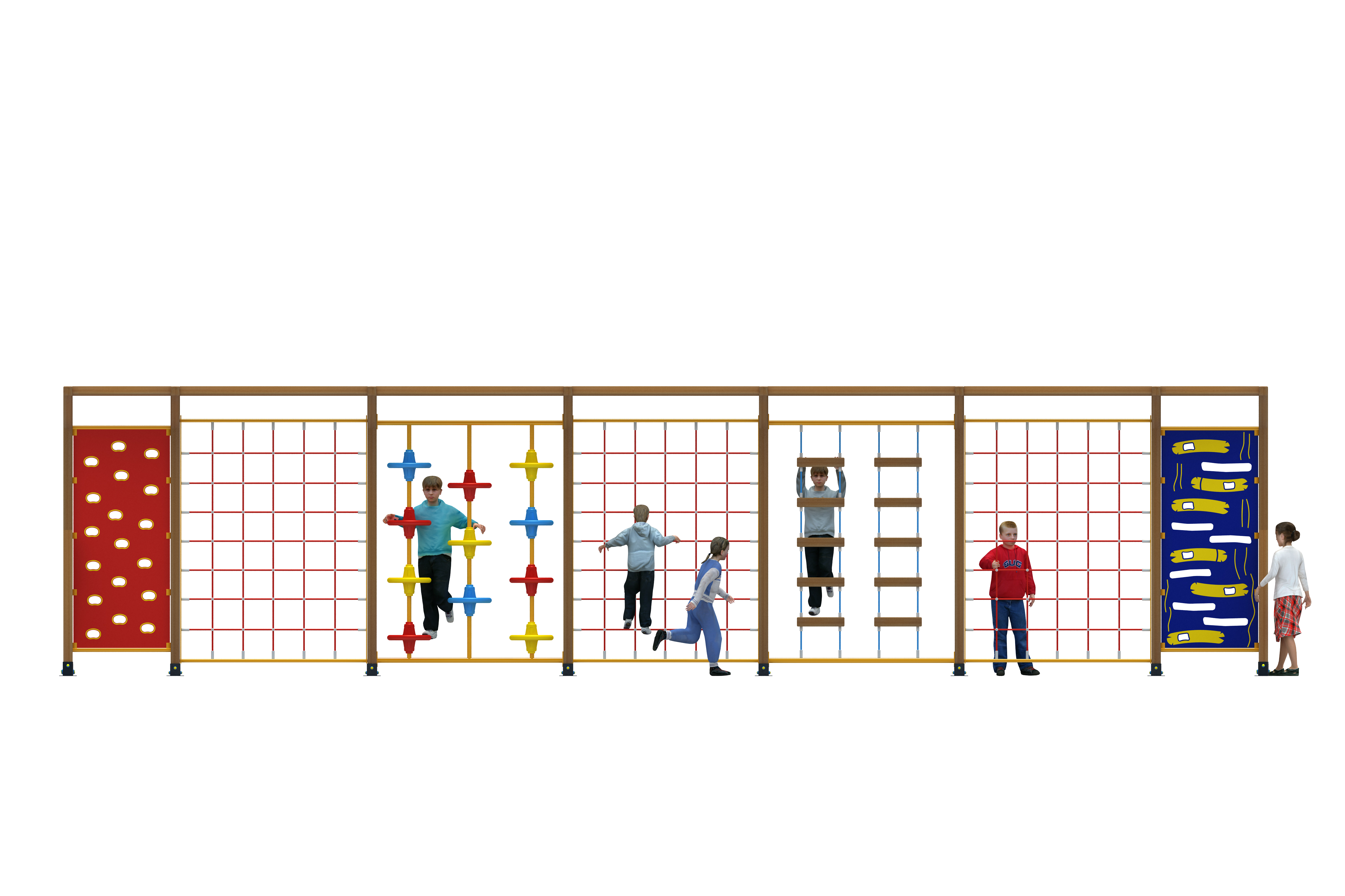 Halatlı Tırmanma B-PTR-200 PTR-223 | Parkur ve Halatlı Tırmanma Oyun Grupları | Erse Kent Mobilyaları